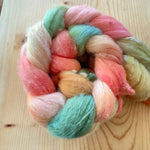 September Drop - Peak Peach Delusions - Hand-dyed roving (top)