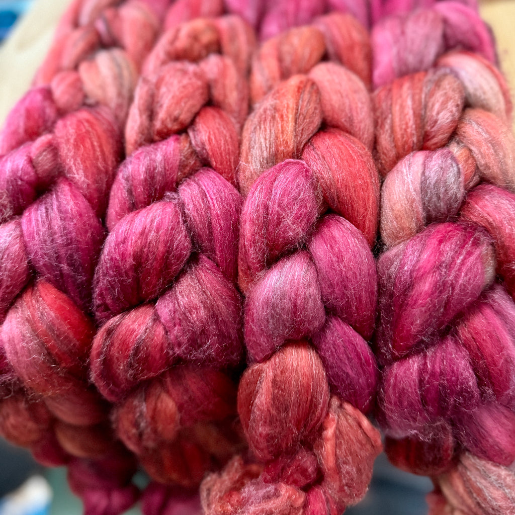 Merino yak silk fiber