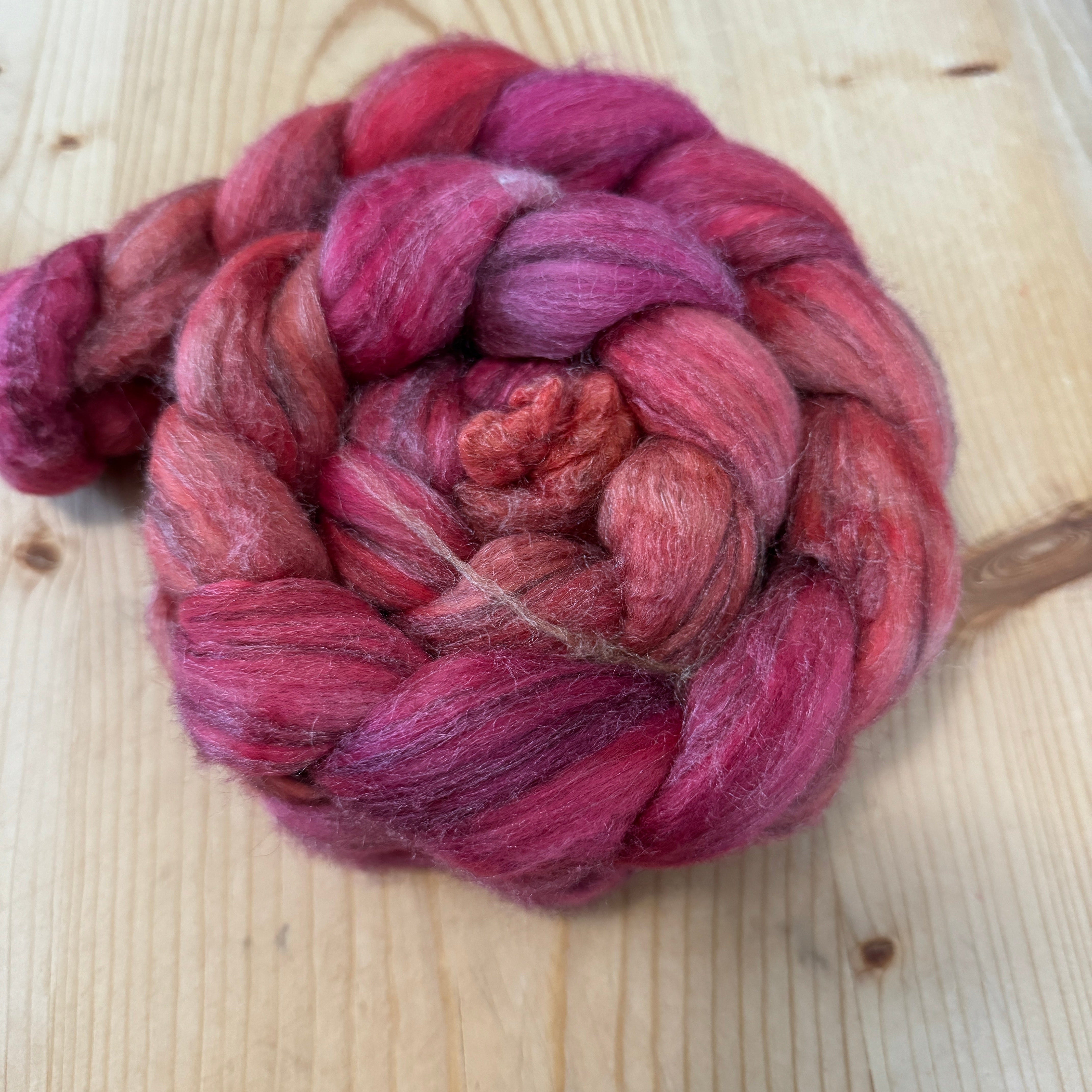 Merino yak silk fiber