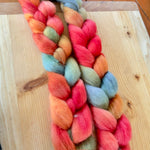 September Drop - Peak Peach Delusions - Hand-dyed roving (top)
