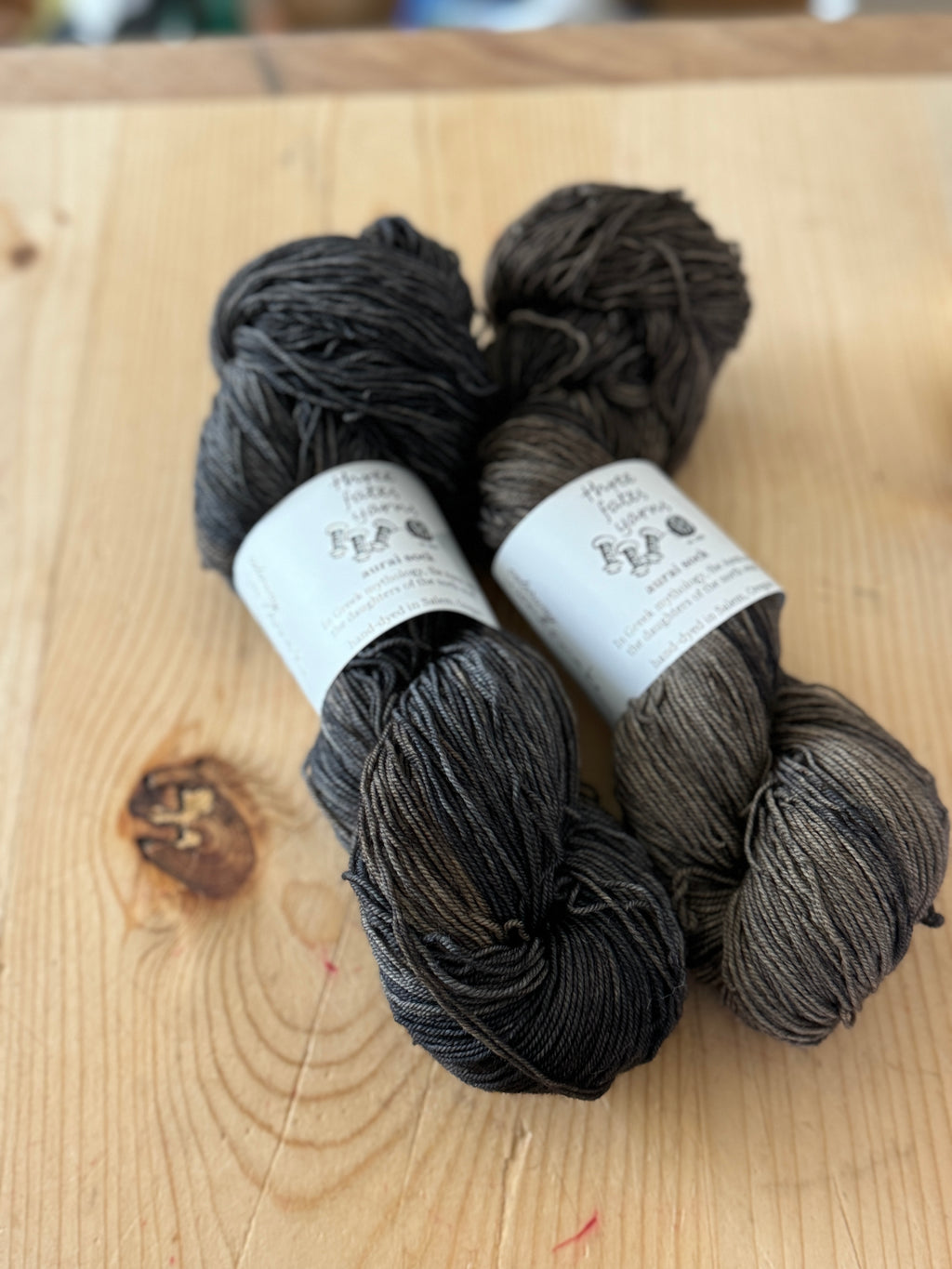 woodsmoke | merino and yak blends | gray (dyed to order)