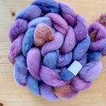 October 2026 Fiber Drop - Evening Peaks - Hand-dyed roving (top)