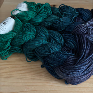 HDK2  | merino and yak blends | Helios DK mini skeins yarn