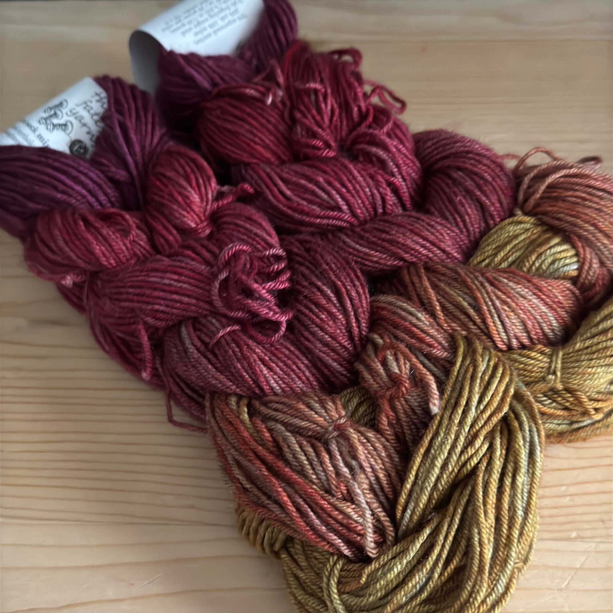 HDK4  | merino and yak blends | Helios DK mini skeins yarn