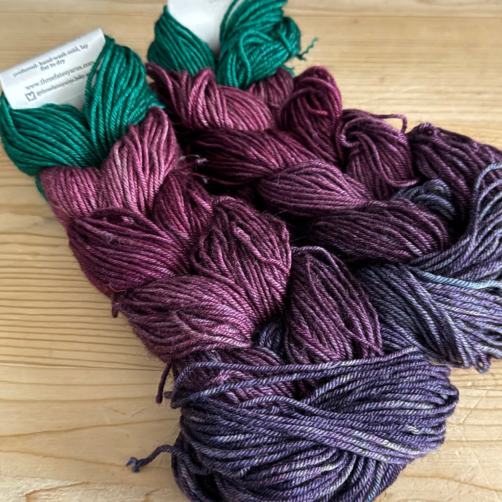 HDK1  | merino and yak blends | Helios DK mini skeins yarn