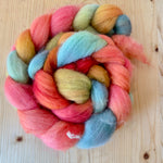 September Drop - Peak Peach Delusions - Hand-dyed roving (top)