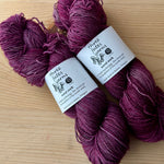 cheshire 1 | merino and yak blends | red-purple yarn