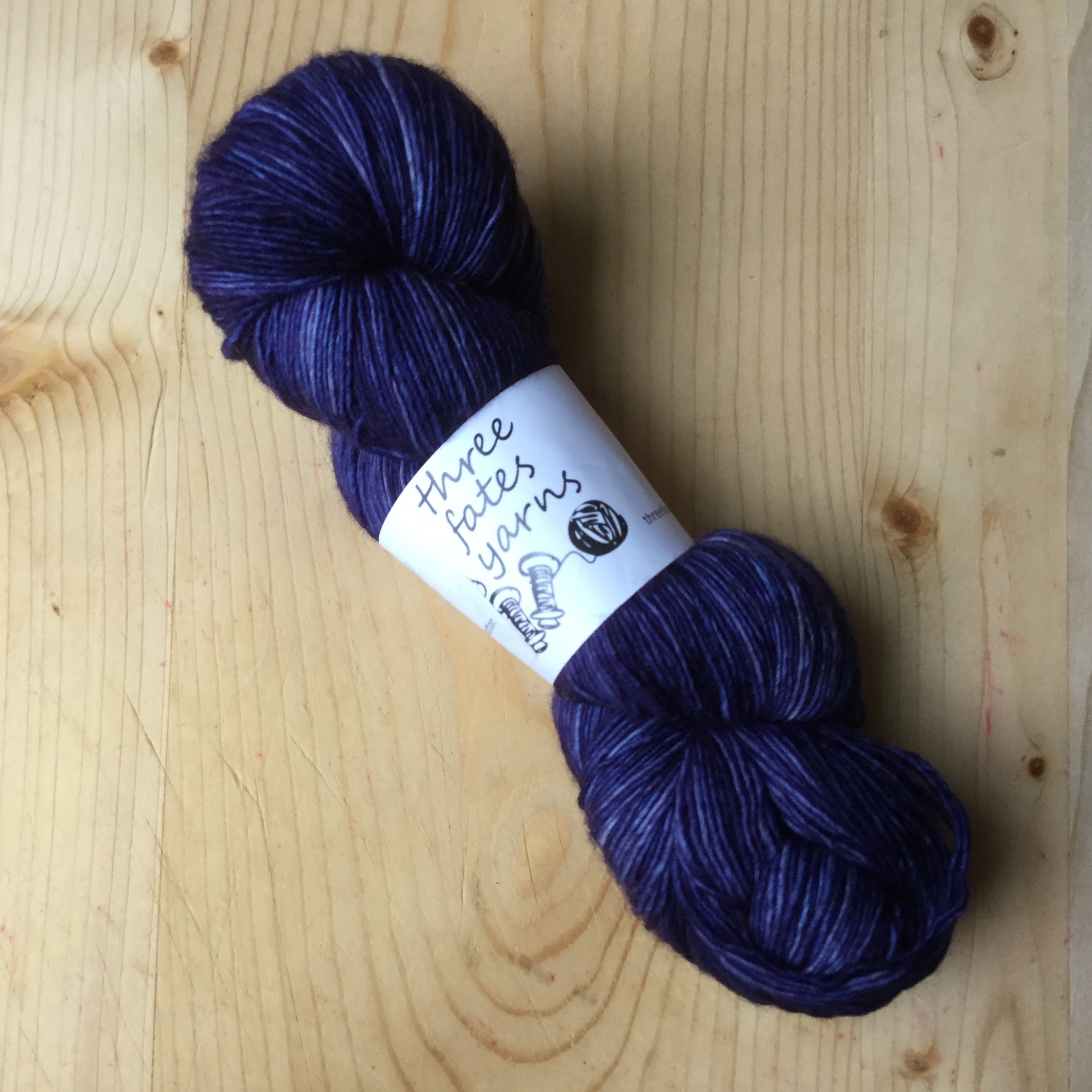 purple | mosey on | yarn